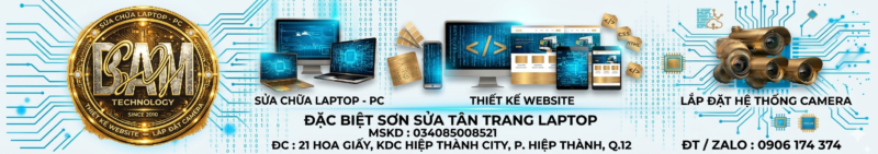 Bam-SG sửa laptop quận 12 uy tín